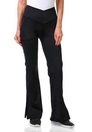 Thumbnail 2: DOWNTOWN MOTION Women's Active V-Waist Flare Pants 