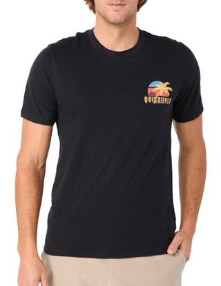 Thumbnail 1: Quiksilver Men's Solid Logo Graphic Tee 