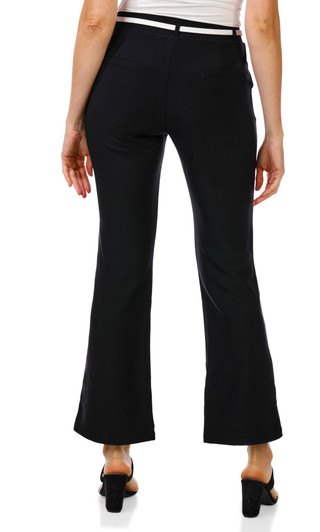 Thumbnail 2: Women's Petite Solid Bootcut Pants 