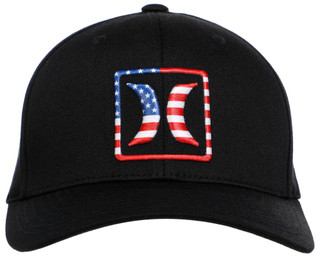 Thumbnail 4: Hurley Men's Reflect Americana Icon Hat 