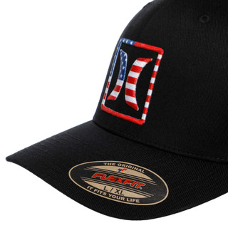 Thumbnail 5: Hurley Men's Reflect Americana Icon Hat 