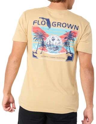 Thumbnail 2: FloGrown Men's Local Beach T-Shirt 