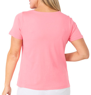 Thumbnail 2: Coral Bay Petite Keyhole Ring Neck Top  