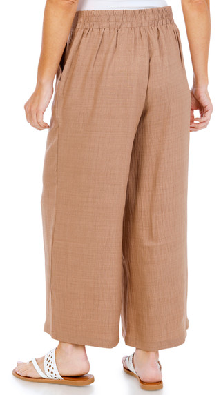 Thumbnail 3: MAX STUDIO Women's Wide Leg Crop Pants 