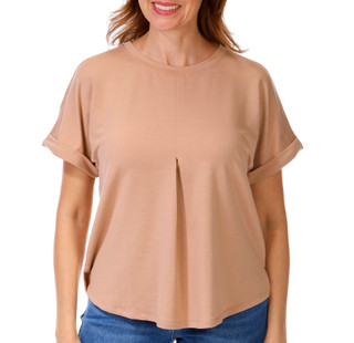 Thumbnail 1: RIO & RAIN Women's Short Sleeve Solid Top 