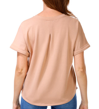 Thumbnail 2: RIO & RAIN Women's Short Sleeve Solid Top 