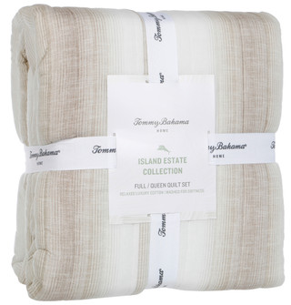 Thumbnail 1: TOMMY BAHAMA Full/Queen 3 Pc La Prisma Quilt Set 