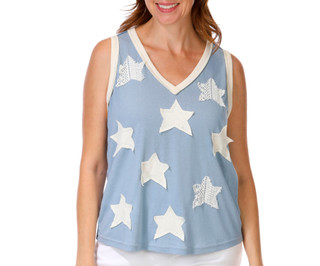 Thumbnail 1: POL Women's AM Star Tank Top 