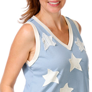 Thumbnail 3: POL Women's AM Star Tank Top 