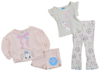 Thumbnail 1: Disney Toddler Girls 4 Pc Aristocats Mix & Match Set 