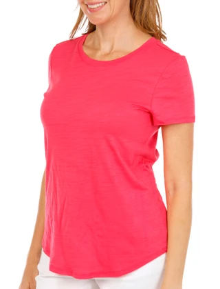 Thumbnail 1: Blue Sol Women's Scoop Neck Luxey Top 
