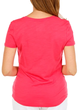 Thumbnail 4: Blue Sol Women's Scoop Neck Luxey Top 