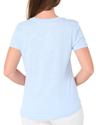 Thumbnail 2: Blue Sol Women's Scoop Neck Luxey Top 