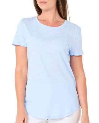 Thumbnail 1: Blue Sol Women's Scoop Neck Luxey Top 