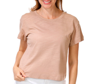 Thumbnail 1: Blue Sol Women's Crop Luxey Solid Top 