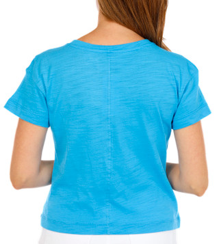 Thumbnail 4: Blue Sol Blue Sol Women's Crop Luxey Solid Top 