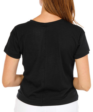 Thumbnail 2: Blue Sol Women's Crop Luxey Solid Top 