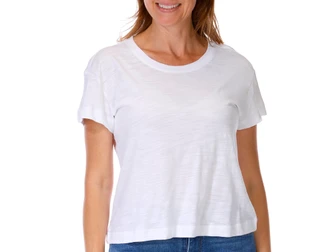 Thumbnail 1: Blue Sol Blue Sol Women's Crop Luxey Solid Top 