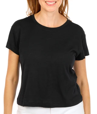Thumbnail 1: Blue Sol Women's Crop Luxey Solid Top 