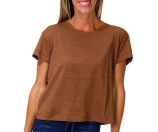 Thumbnail 1: Blue Sol Women's Crop Luxey Solid Top 
