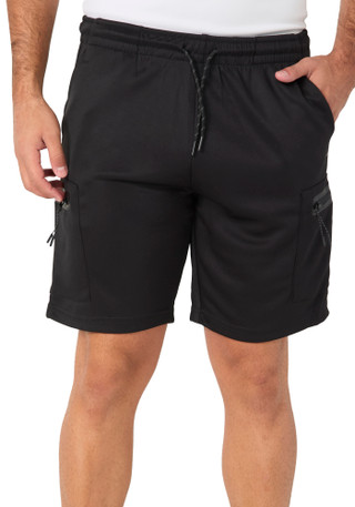 Thumbnail 3: Modern Culture Men's Solid Tech Cargo Shorts 