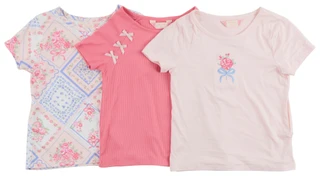 Thumbnail 1: Btween Girls 3 Pk Short Sleeve Tees 