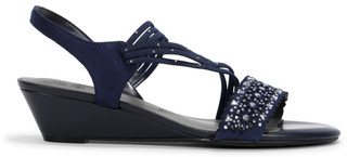 Thumbnail 5: IMPO Womens Galaxy Jeweled Wedge Sandals 