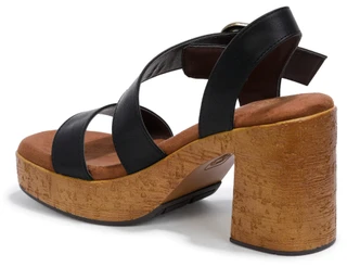 Thumbnail 2: White Mountain Womens Barb Platform Sandal 