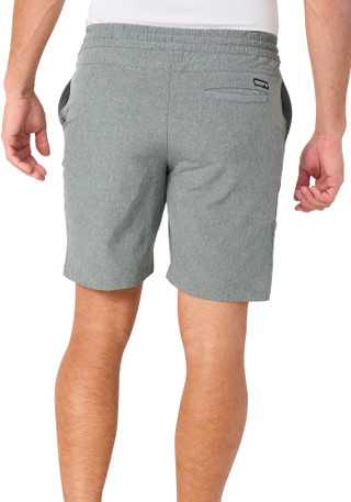 Thumbnail 3: Hurley Men's Solid Pull On Walk Shorts 