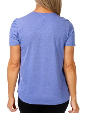 Thumbnail 2: KYODAN Women's Active Short Sleeve V-Neck Top 