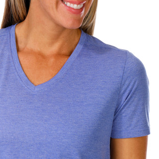 Thumbnail 3: KYODAN Women's Active Short Sleeve V-Neck Top 
