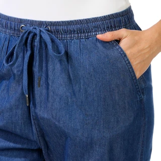 Thumbnail 3: Dash Women's Solid, String Tie Pull On Pants 