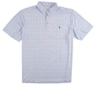 Thumbnail 1: TAILORBYRD Men's Bottoms Up Printed Golf Polo Shirt 