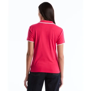 Thumbnail 6: Rafaella Womens Contrast Trim Johnny Collar Polo Top 