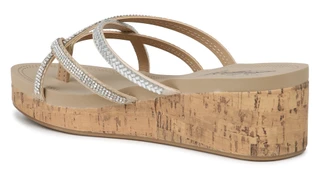 Thumbnail 3: Jellypop Womens Auretta Wedge Sandals 