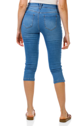 Thumbnail 2: Curve Women's Denim Capris  