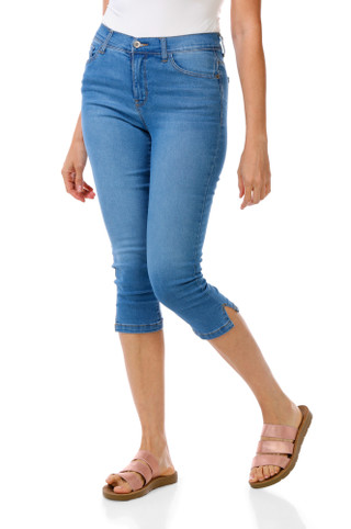 Thumbnail 1: Curve Women's Denim Capris  