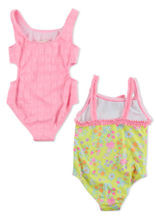 Thumbnail 2: Derek Heart Little Girls 2 Pk One Piece Swimsuit  