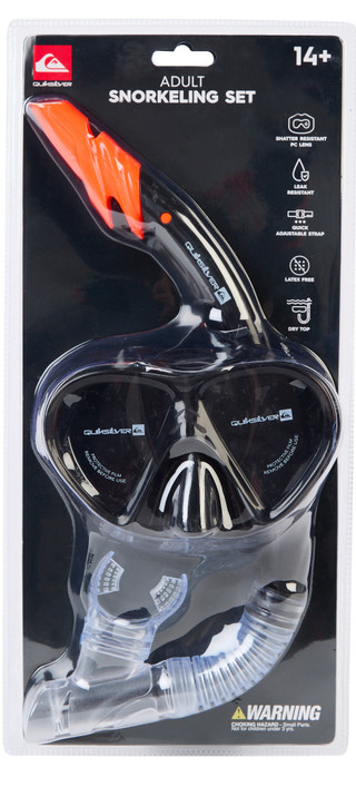 Thumbnail 1: Quiksilver Adult Size Snorkeling Set 