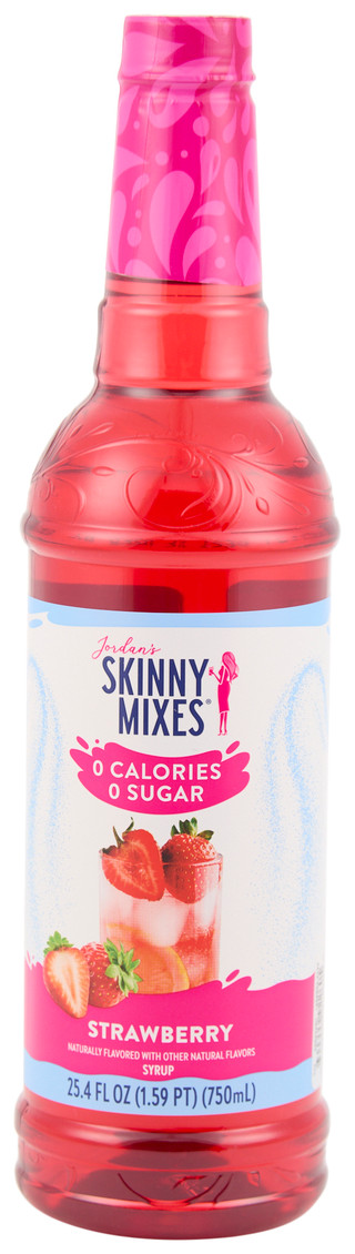 Thumbnail 1: Jordan's Skinny Mixes 25.4 oz Strawberry Skinny Syrup 