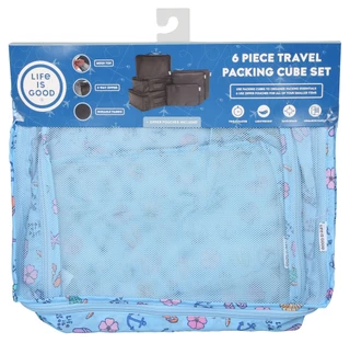 Thumbnail 1: Life is Good 6 Pc Travel Packing Cube Set 