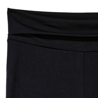 Thumbnail 3: love tree Juniors Active Performance Foldover Flare pants 