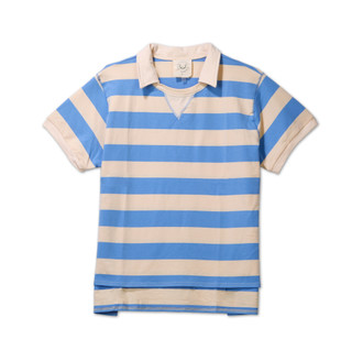 Thumbnail 1: Fantastic Fawn Women's Short Sleeve Striped Tee 