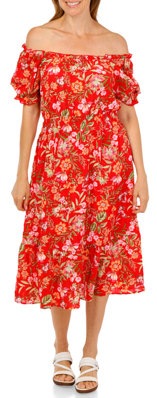 Thumbnail 1: Chenault Women's Floral Print Dress  