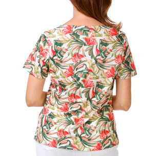 Thumbnail 2: Stella Parker Women's Short Sleeve Top 