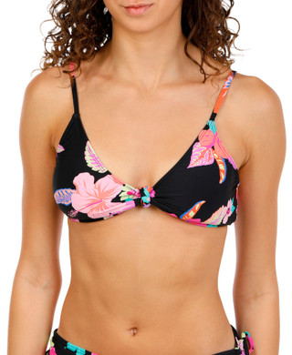 Thumbnail 1: ROXY Juniors Wanderlust Knot Swim Bralette 