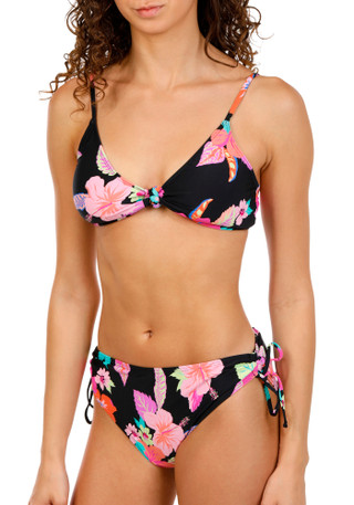 Thumbnail 4: ROXY Juniors Wanderlust Knot Swim Bralette 