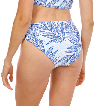 Thumbnail 2: Southern Tide Women's Blue Palms Bikini Bottoms 