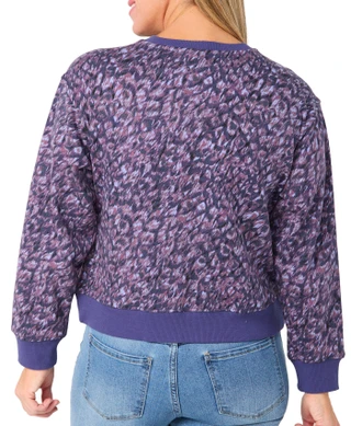 Thumbnail 2: CITY BLUES Women's Long Sleeve Printed Sweatshirt 