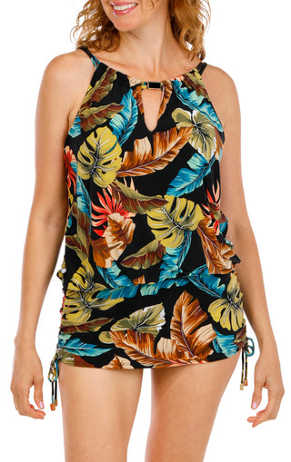 Thumbnail 1: Miraclesuit Women's Aloe Susan Swim Dress 